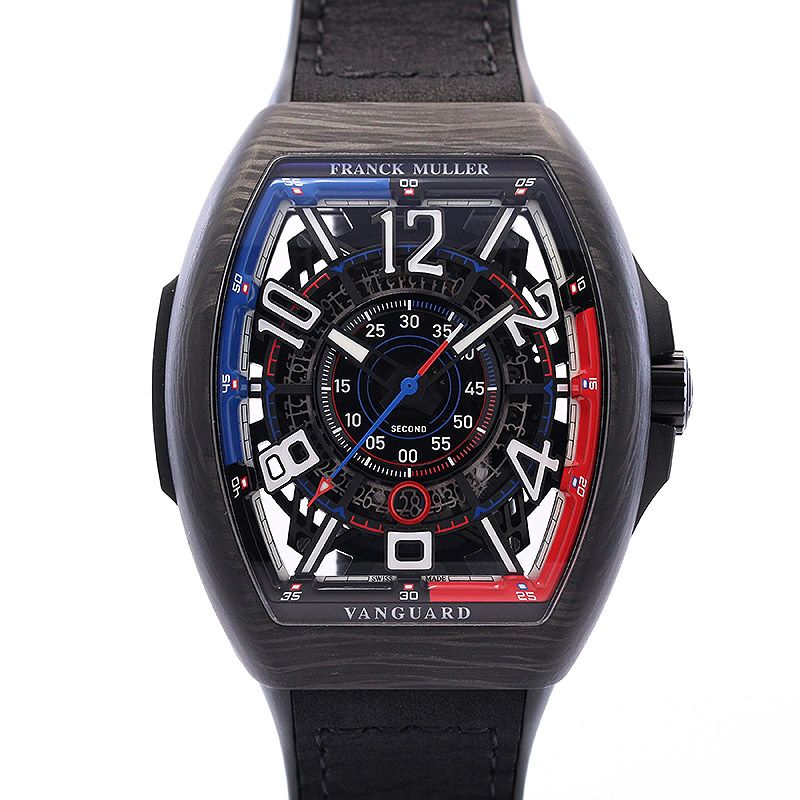 【中古】FRANCK MULLER VANGUARD RACING SKELETON TOMIYA LIMITED EDITION フランク・ミュラー ヴァンガード レーシング スケルトン TOMIYA リミテッド エディション 30本限定 V45SCDT SQT RCCJ CARBON NR