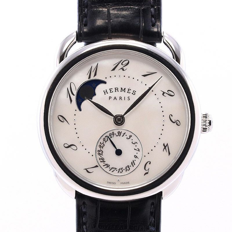 【中古】HERMES ARCEAU PETITE LUNE エルメス アルソー プティット リュンヌ AR7.510