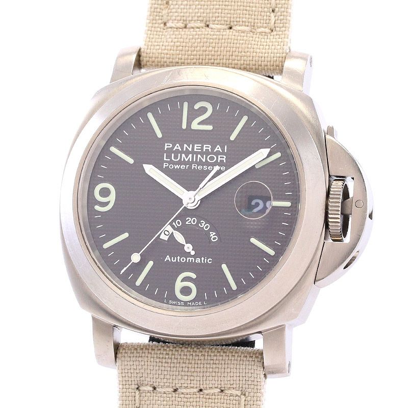 【中古】OFFICINE PANERAI LUMINOR POWER RESERVE オフィチーネ・パネライ ルミノール パワーリザーブ PAM00057