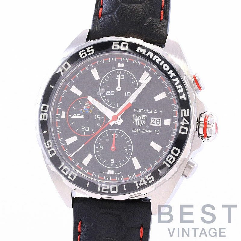 【中古】TAG HEUER FORMULA1×MARIO KART LIMITED TO 3000 タグ・ホイヤー フォーミュラ1 × マリオカート 3000本限定 CAZ201E.FC6517