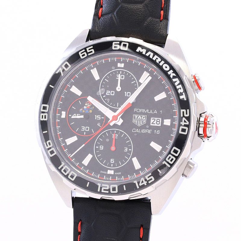 【中古】TAG HEUER FORMULA1×MARIO KART LIMITED TO 3000 タグ・ホイヤー フォーミュラ1 × マリオカート 3000本限定 CAZ201E.FC6517