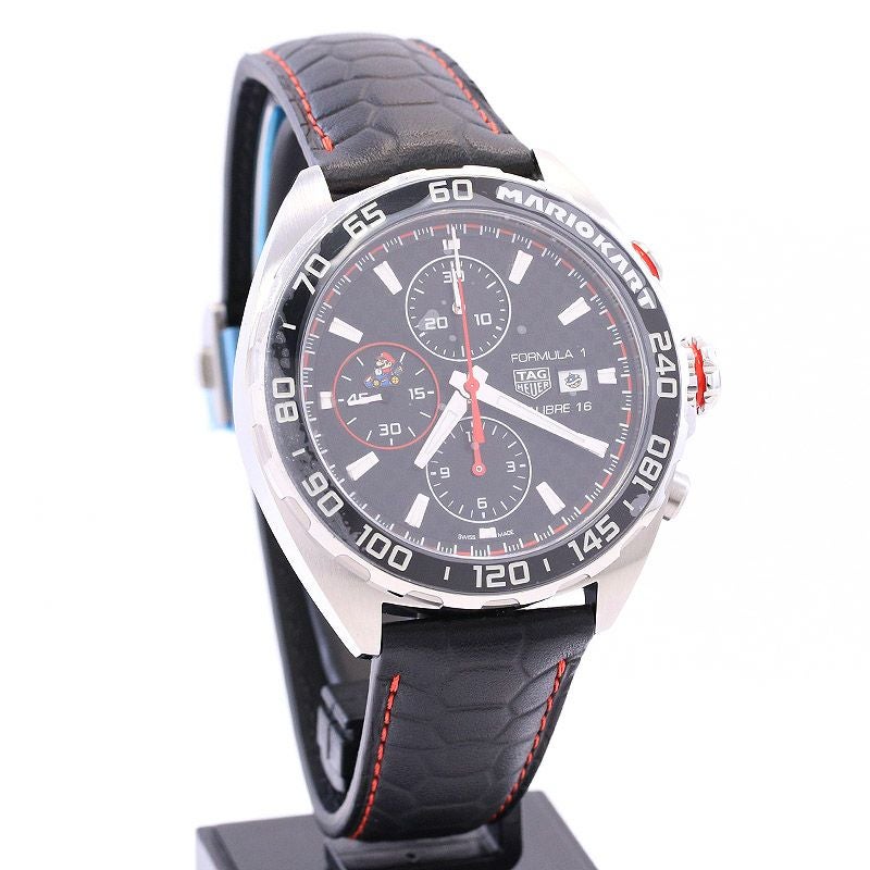 【中古】TAG HEUER FORMULA1×MARIO KART LIMITED TO 3000 タグ・ホイヤー フォーミュラ1 × マリオカート 3000本限定 CAZ201E.FC6517