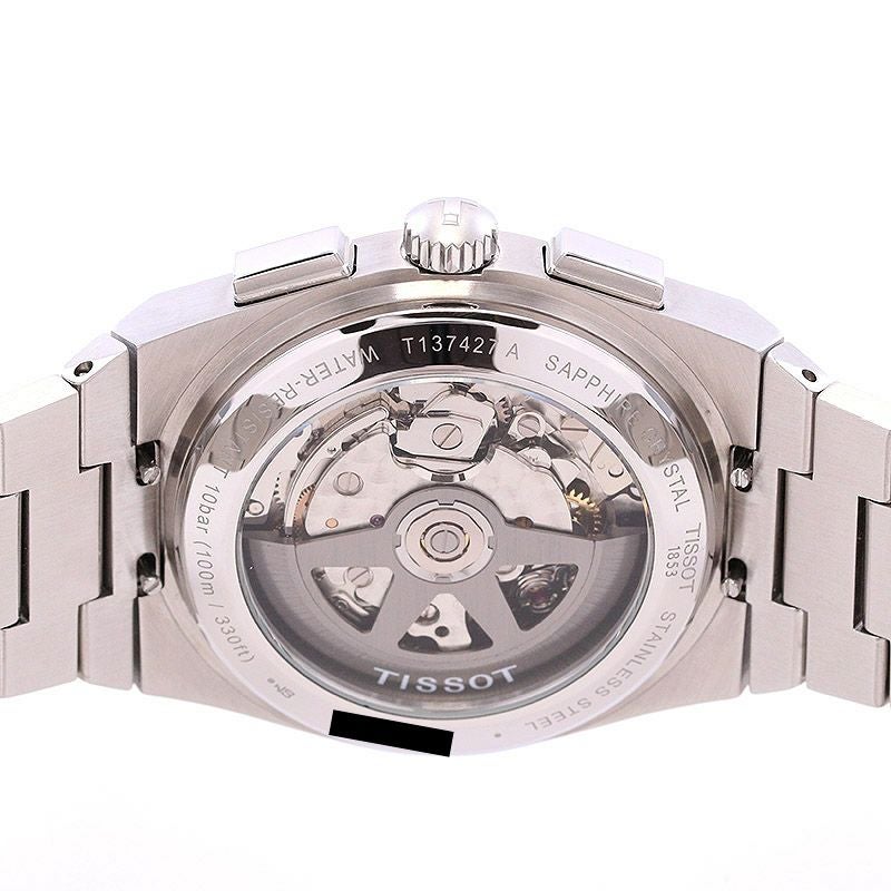 【中古】TISSOT PRX AUTOMATIC CHRONOGRAPH ティソ ピーアールエックス オートマティック クロノグラフ T137.427.11.011.00