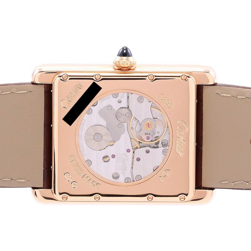 【中古】CARTIER TANK LOUIS CARTIER EXTRA-LARGE MODEL MANUAL DATE カルティエ カルティエ タンク ルイ カルティエ XL マニュアルデイト W1560002