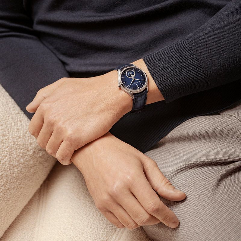 BAUME&MERCIER CLIFTON BAUMATIC MOON PHASE DATE ボーム&メルシエ クリフトン ボーマティック ムーンフェイズ デイト M0A10756
