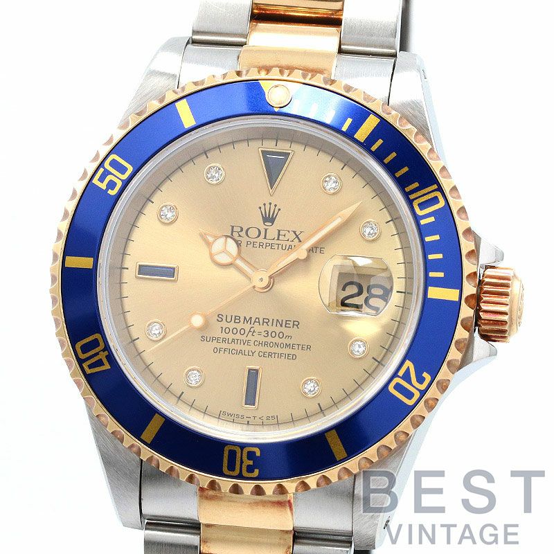 【中古】ROLEX SUBMARINER DATE ロレックス サブマリーナー デイト 16613SG