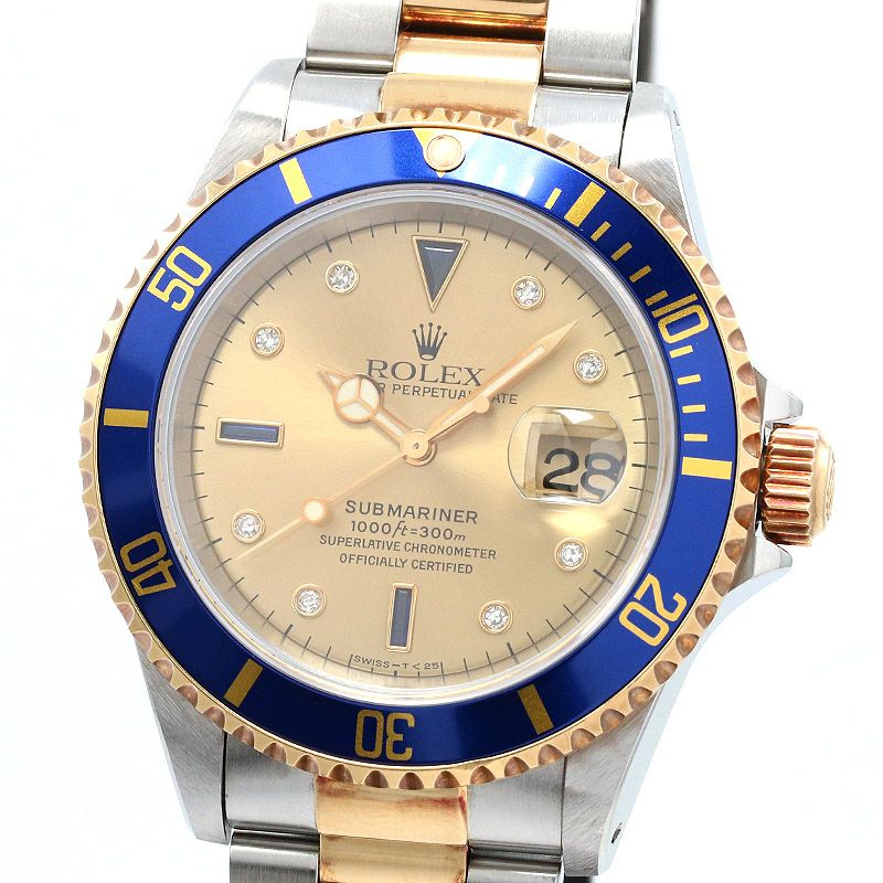 【中古】ROLEX SUBMARINER DATE ロレックス サブマリーナー デイト 16613SG