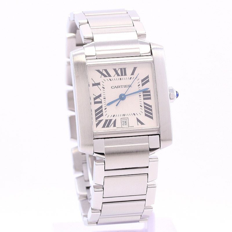 【中古】CARTIER TANK FRANCAISE LARGE MODEL カルティエ タンク フランセーズ LM W51002Q3