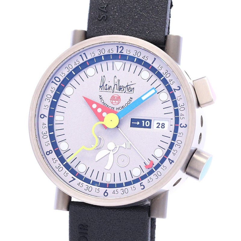 【中古】ALAIN SILBERSTEIN LE REVEIL GMT アラン・シルベスタイン ル・レヴェイユ GMT LG303B