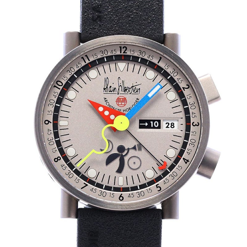 【中古】ALAIN SILBERSTEIN LE REVEIL GMT アラン・シルベスタイン ル・レヴェイユ GMT LG303B