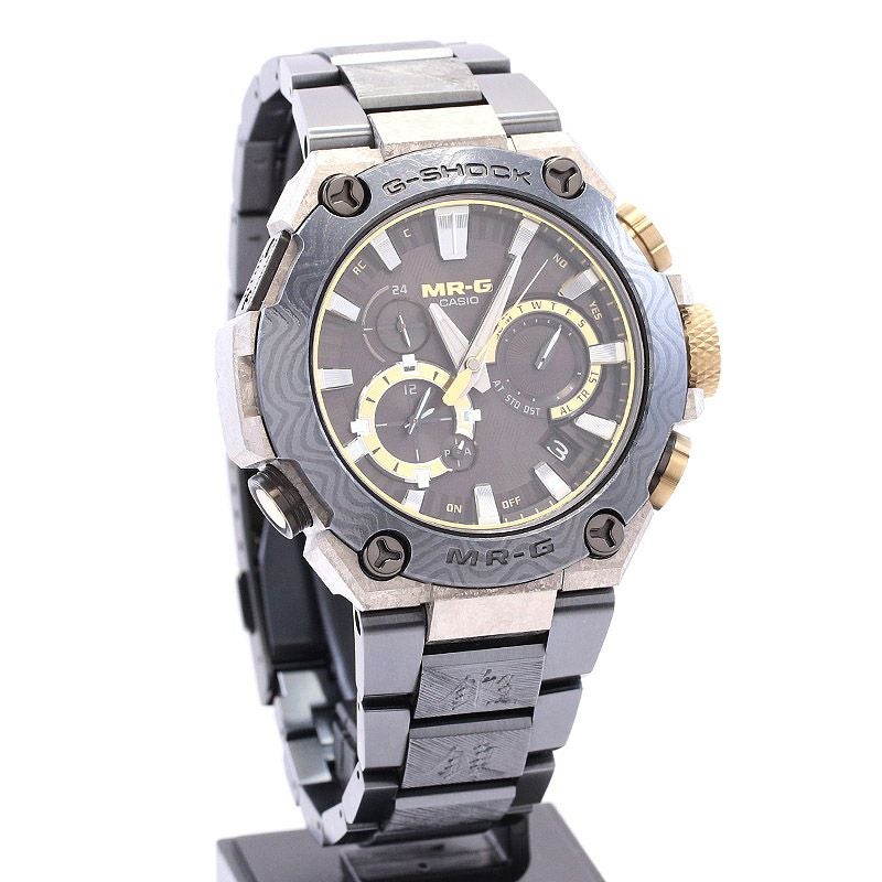 【中古】CASIO G-SHOCK MR-G MRG-B2000 SERIES "GASSAN" カシオ Gショック MR-G MRG-B2000シリーズ "月山" MRG-B2000GA-1AJR