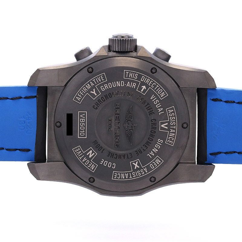 【中古】BREITLING COCKPIT B50 NIGHT MISSION ブライトリング コックピット B50 ナイトミッション VB5010D3/L530/232X/M20BASA.1 (V501L30SMA)