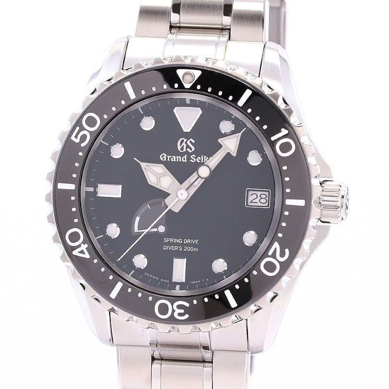 【中古】GRAND SEIKO SPORTS COLLECTION 9R SPRING DRIVE DIVERS 200M グランドセイコー スポーツコレクション 9Rスプリングドライブ ダイバーズ 200M SBGA229 (9R65-0AM0)