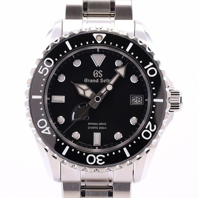 【中古】GRAND SEIKO SPORTS COLLECTION 9R SPRING DRIVE DIVERS 200M グランドセイコー スポーツコレクション 9Rスプリングドライブ ダイバーズ 200M SBGA229 (9R65-0AM0)