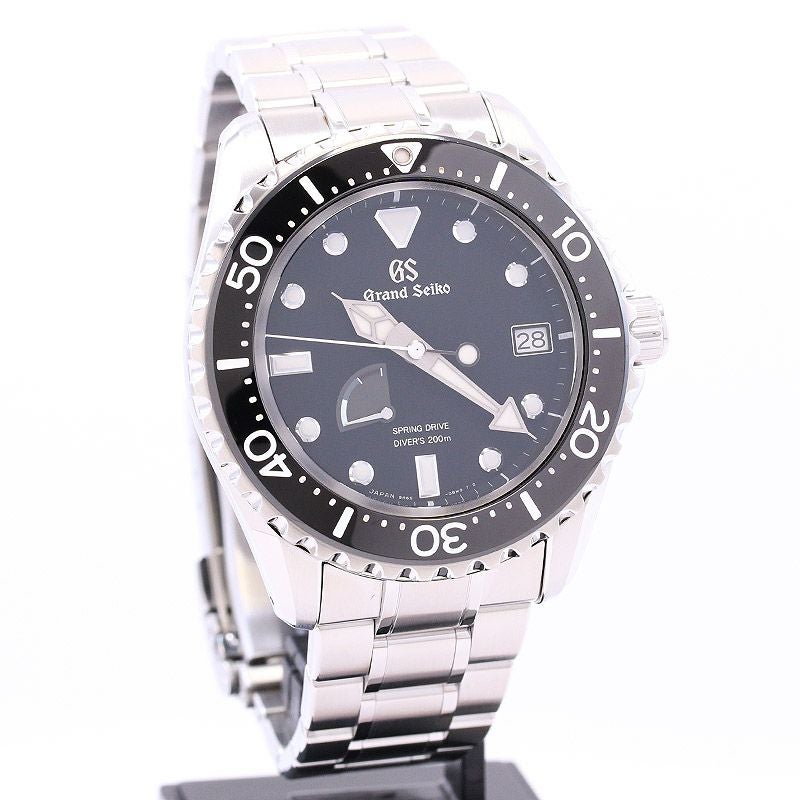 【中古】GRAND SEIKO SPORTS COLLECTION 9R SPRING DRIVE DIVERS 200M グランドセイコー スポーツコレクション 9Rスプリングドライブ ダイバーズ 200M SBGA229 (9R65-0AM0)