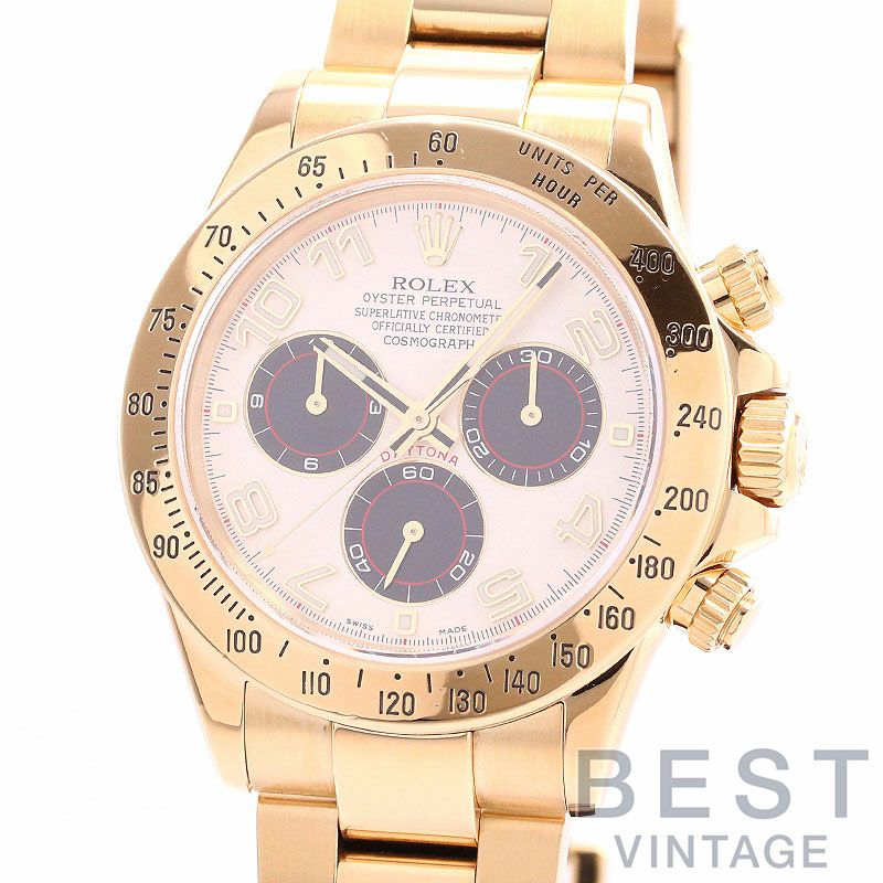 【中古】ROLEX COSMOGRAPH DAYTONA ロレックス コスモグラフ デイトナ 116528 (M116528-0038)