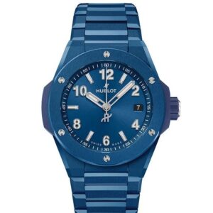 HUBLOT BIG BANG INTEGRATED TIME ONLY BLUE CERAMIC ウブロ ビッグ・バン インテグレーテッド タイムオンリー ブルーセラミック 457.EX.7170.EX