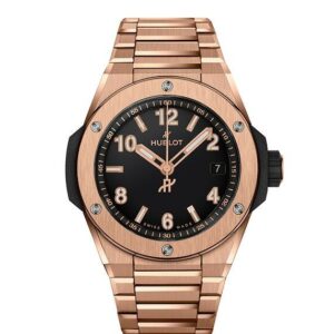 HUBLOT BIG BANG INTEGRATED TIME ONLY KING GOLD ウブロ ビッグ・バン インテグレーテッド タイムオンリー キングゴールド 457.OX.1280.OX