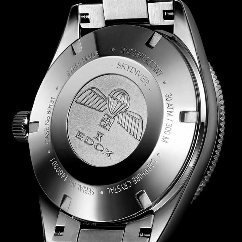 EDOX SKYDIVER 38 DATE AUTOMATIC エドックス スカイダイバー 38 デイト オートマティック 80131-3NM-NIB