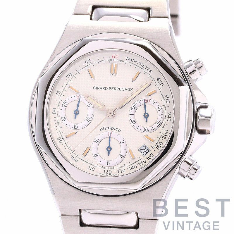 【中古】GIRARD-PERREGAUX OLIMPICO CHRONOGRAPH LIMITED TO 999 ジラール・ペルゴ ロレアート オリンピコ クロノグラフ 80170.1.11.7017