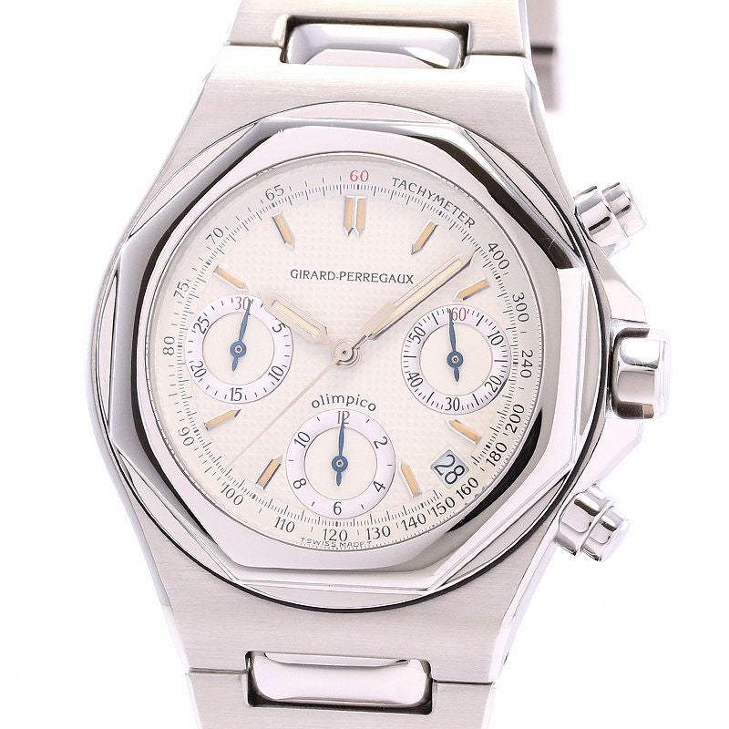 【中古】GIRARD-PERREGAUX OLIMPICO CHRONOGRAPH LIMITED TO 999 ジラール・ペルゴ ロレアート オリンピコ クロノグラフ 80170.1.11.7017