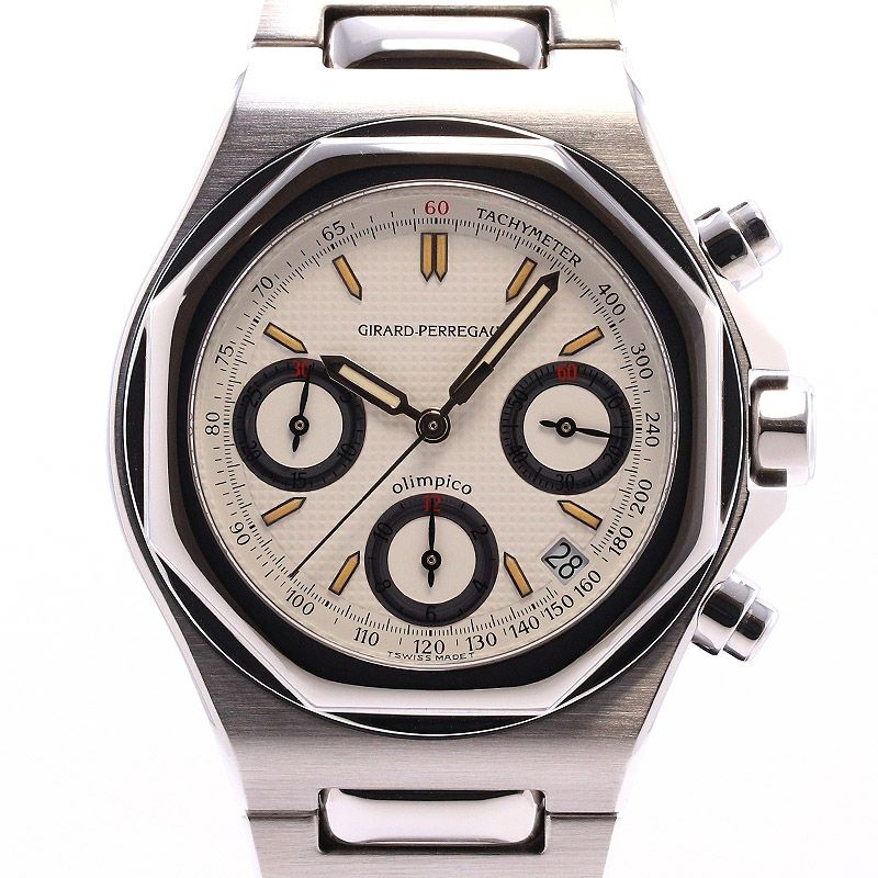 【中古】GIRARD-PERREGAUX OLIMPICO CHRONOGRAPH LIMITED TO 999 ジラール・ペルゴ ロレアート オリンピコ クロノグラフ 80170.1.11.7017