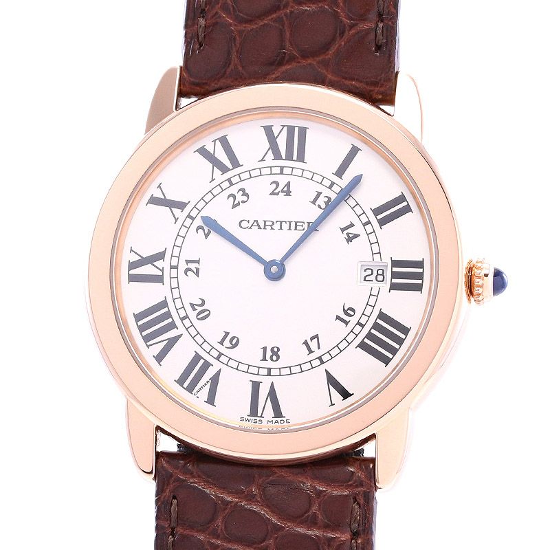 【中古】CARTIER RONDE SOLO DE CARTIER 36MM LARGE MODEL カルティエ ロンド ソロ ドゥ カルティエ 36MM LM W6701008