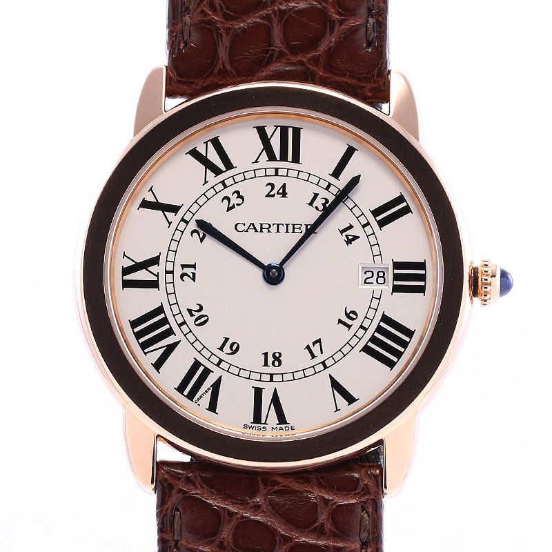【中古】CARTIER RONDE SOLO DE CARTIER 36MM LARGE MODEL カルティエ ロンド ソロ ドゥ カルティエ 36MM LM W6701008