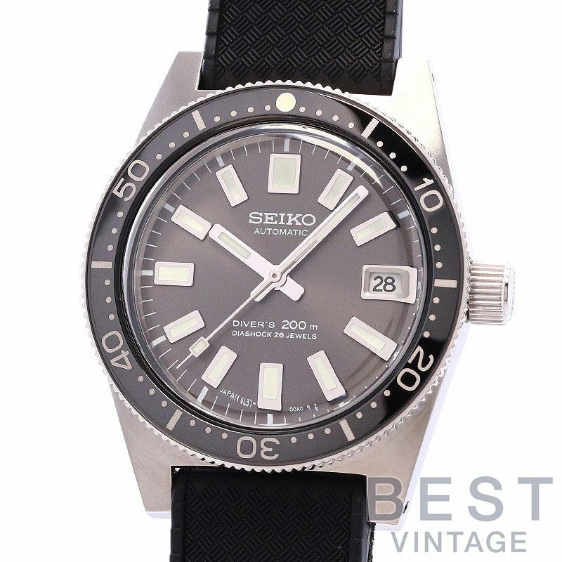 【中古】SEIKO PROSPEX DIVER SCUBA 1965 RE-CREATION LIMITED TO 1965 セイコー プロスペックス ダイバースキューバ 1965 復刻デザイン SBEN003 (6L37-00A0)