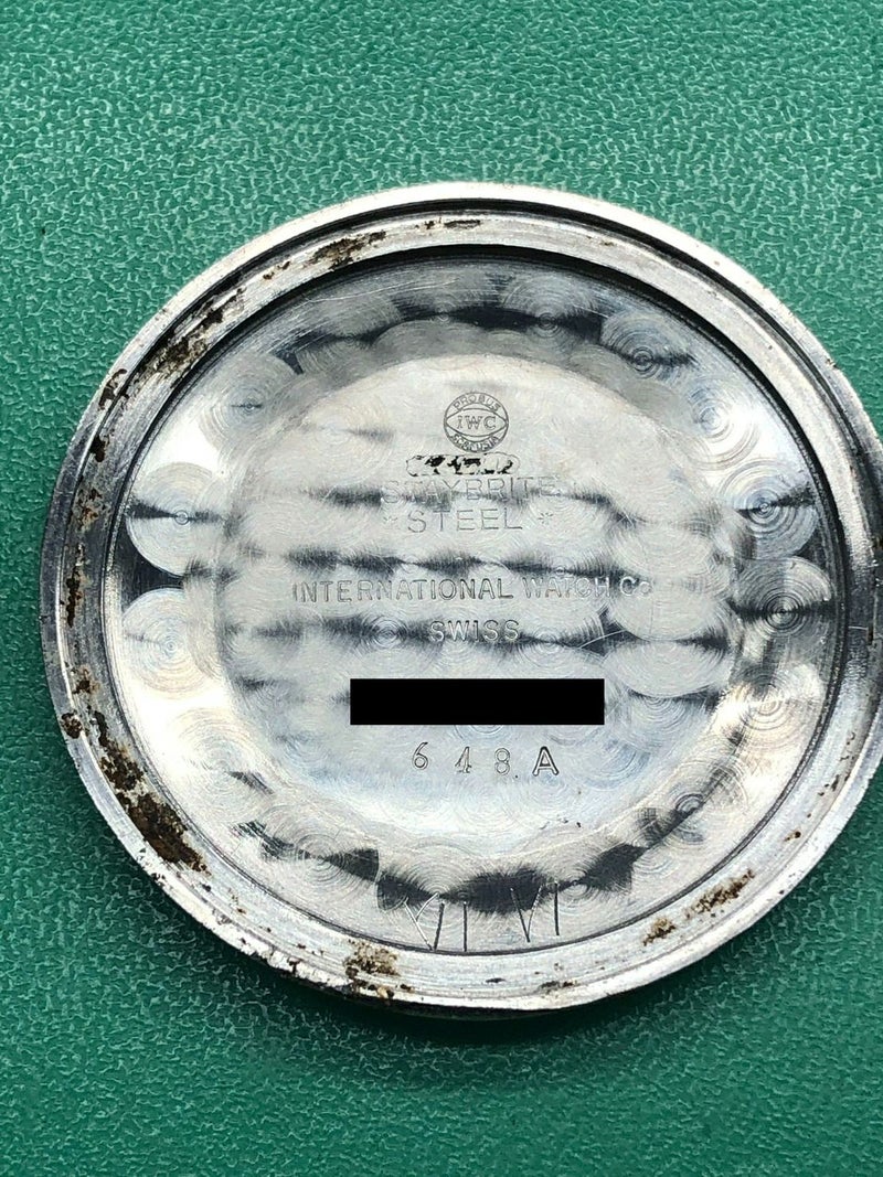 【中古】IWC VINTAGE ROUND WATCH アイ・ダブリュー・シー ヴィンテージ ラウンド ウォッチ 648A CAL.853