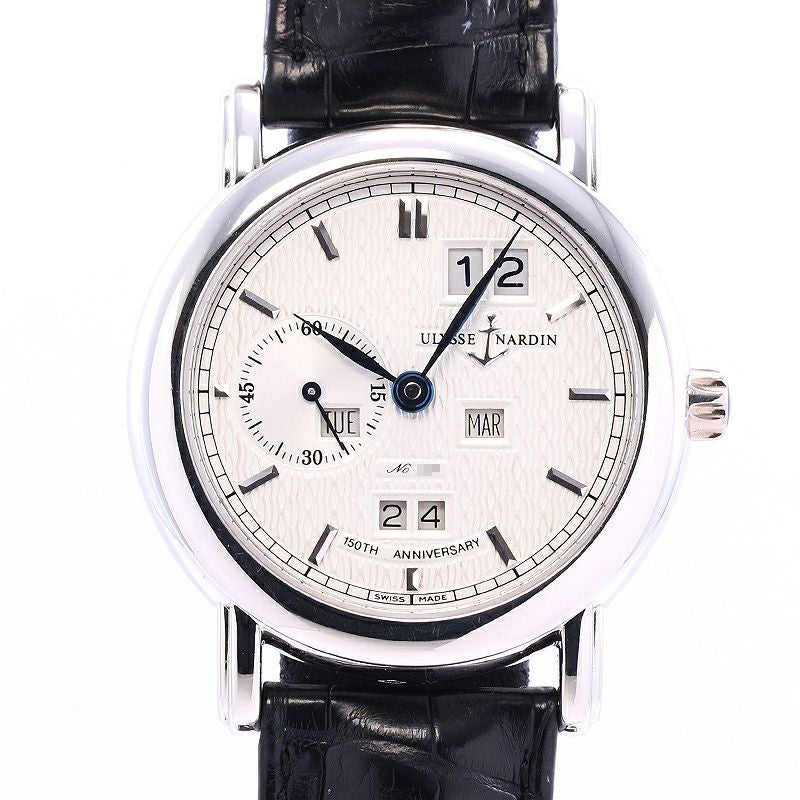 【中古】ULYSSE NARDIN PERPETUAL LUDWIG ULLYSSE NARDIN 150TH ANNIVERSARY LIMITED ユリス・ナルダン パーペチュアル ルードヴィッヒ ユリス・ナルダン 150周年記念 150本限定 339-20