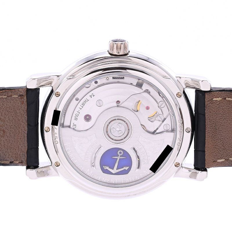 【中古】ULYSSE NARDIN PERPETUAL LUDWIG ULLYSSE NARDIN 150TH ANNIVERSARY LIMITED ユリス・ナルダン パーペチュアル ルードヴィッヒ ユリス・ナルダン 150周年記念 150本限定 339-20