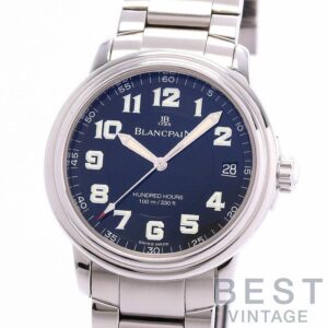 【中古】BLANCPAIN LEMAN ULTRA SLIM ブランパン レマン ウルトラスリム ミリタリー 2100-1130M-71
