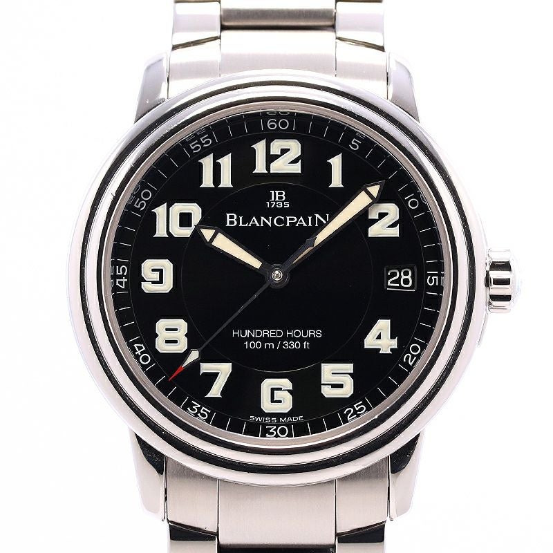 【中古】BLANCPAIN LEMAN ULTRA SLIM ブランパン レマン ウルトラスリム ミリタリー 2100-1130M-71