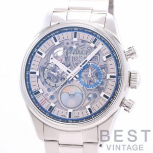【中古】ZENITH CHRONOMASTER EL PRIMERO GRAND DATE FULL OPEN ゼニス クロノマスター エル・プリメロ グランドデイト フルオープン 03.2530.4047/78.M2530