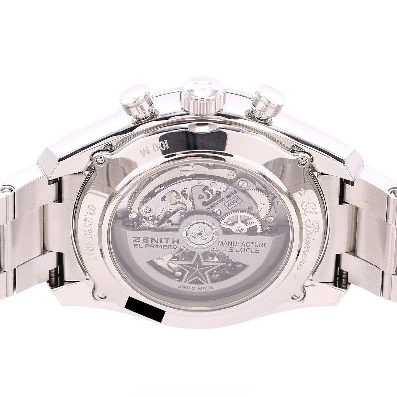 【中古】ZENITH CHRONOMASTER EL PRIMERO GRAND DATE FULL OPEN ゼニス クロノマスター エル・プリメロ グランドデイト フルオープン 03.2530.4047/78.M2530