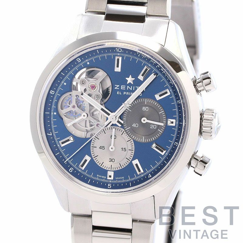 【中古】ZENITH CHRONOMASTER OPEN BOUTIQUE EDITION ゼニス クロノマスター オープン ブティック エディション 03.3300.3604/51.M3300