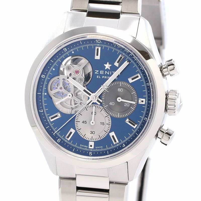 【中古】ZENITH CHRONOMASTER OPEN BOUTIQUE EDITION ゼニス クロノマスター オープン ブティック エディション 03.3300.3604/51.M3300