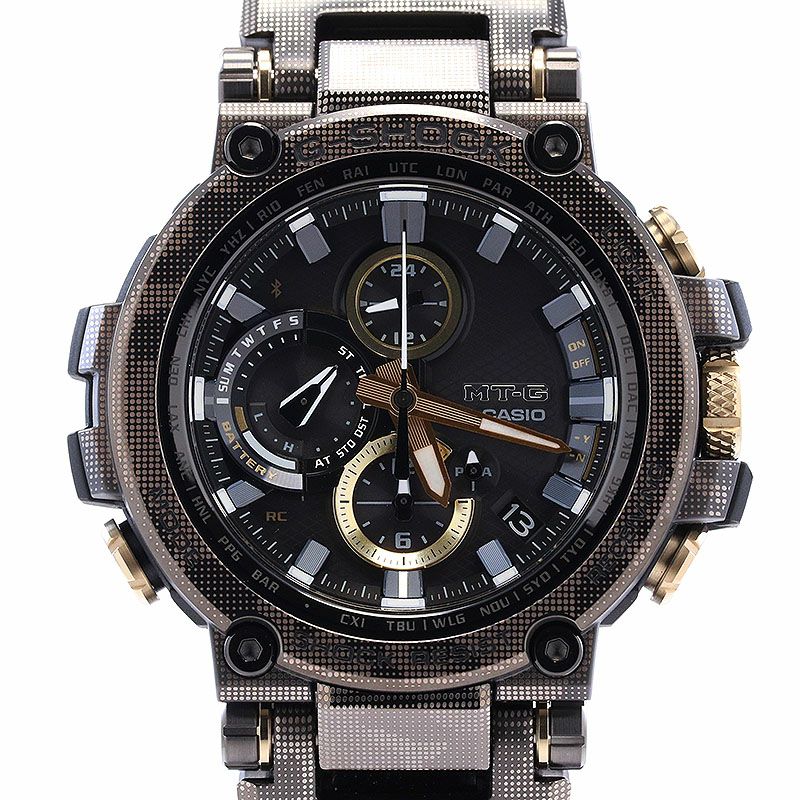 【中古】CASIO G-SHOCK MT-G MTG-B1000 SERIES CAMOUFLAGE カシオ Gショック MT-G MTG-B1000シリーズ カモフラージュ MTG-B1000DCM-1AJR