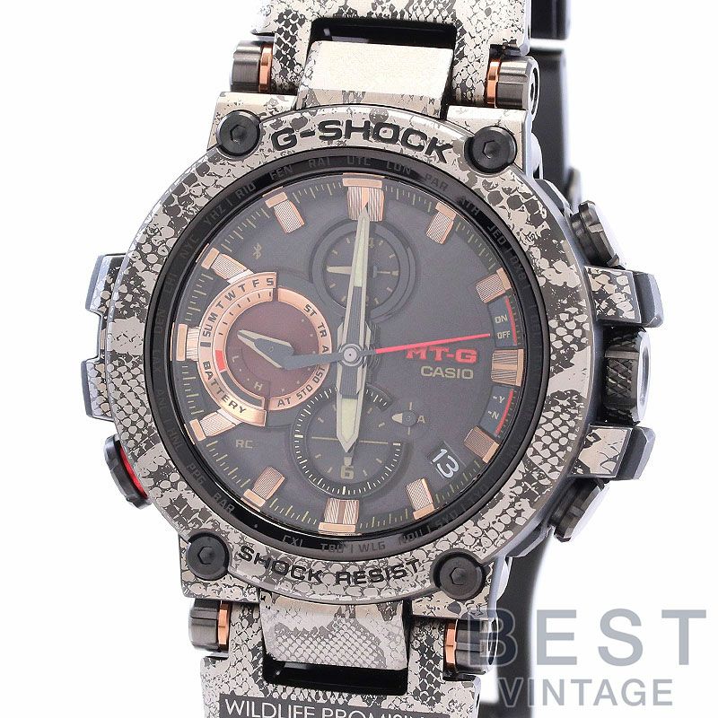 【中古】CASIO G-SHOCK MT-G MTG-B1000 SERIES WILDLIFE PROMISING カシオ Gショック MT-G MTG-B1000シリーズ WILDLIFE PROMISING MTG-B1000WLP-1AJR