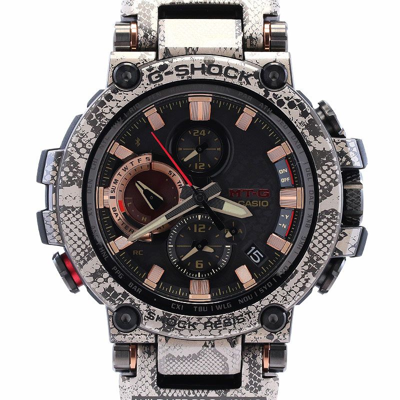 【中古】CASIO G-SHOCK MT-G MTG-B1000 SERIES WILDLIFE PROMISING カシオ Gショック MT-G MTG-B1000シリーズ WILDLIFE PROMISING MTG-B1000WLP-1AJR