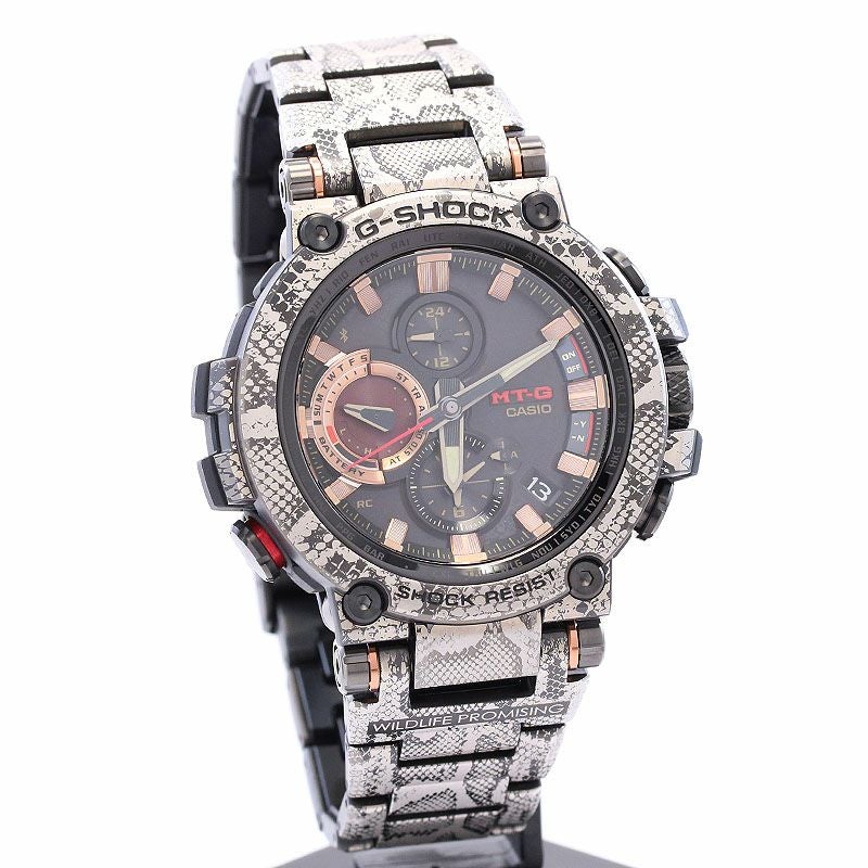 【中古】CASIO G-SHOCK MT-G MTG-B1000 SERIES WILDLIFE PROMISING カシオ Gショック MT-G MTG-B1000シリーズ WILDLIFE PROMISING MTG-B1000WLP-1AJR