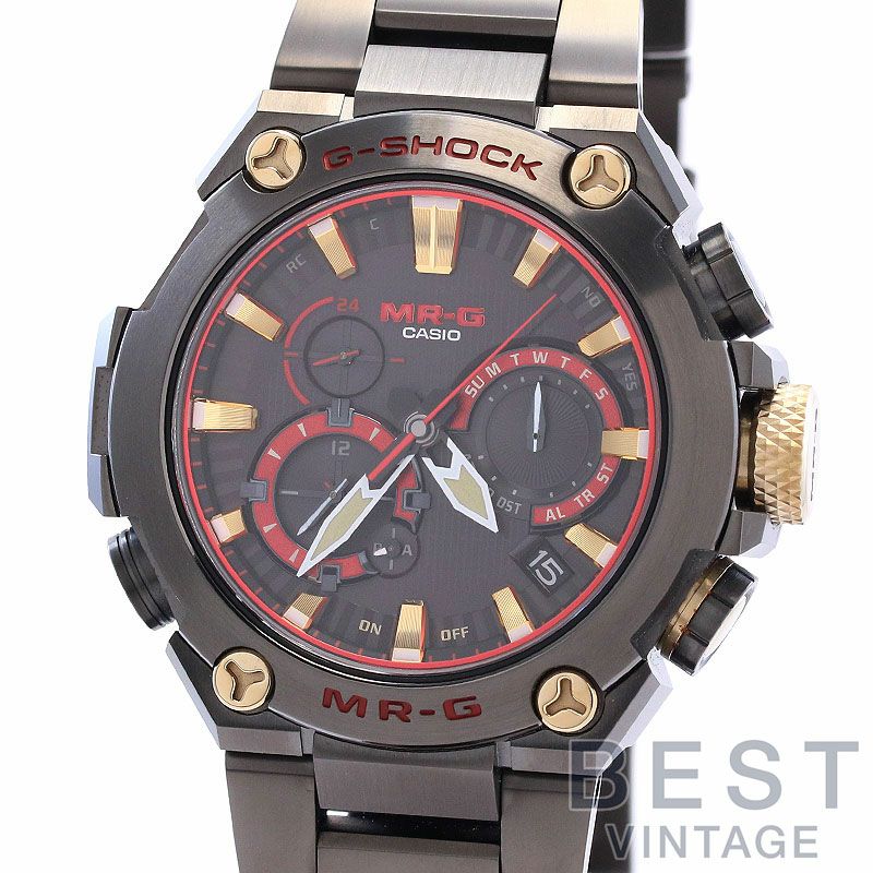 【中古】CASIO G-SHOCK MR-G MRG-B2000 SERIES AKAZONAE カシオ Gショック MR-G MRG-B2000シリーズ 赤備え MRG-B2000B-1A4JR
