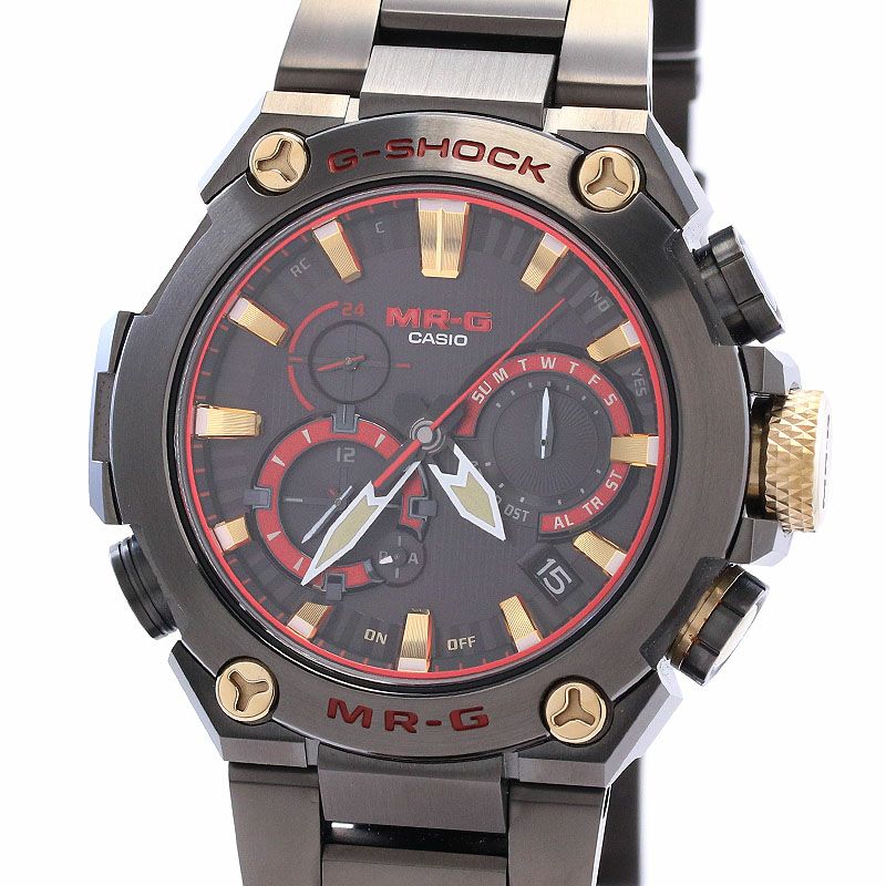 【中古】CASIO G-SHOCK MR-G MRG-B2000 SERIES AKAZONAE カシオ Gショック MR-G MRG-B2000シリーズ 赤備え MRG-B2000B-1A4JR