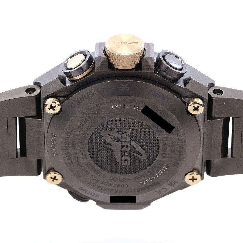 【中古】CASIO G-SHOCK MR-G MRG-B2000 SERIES AKAZONAE カシオ Gショック MR-G MRG-B2000シリーズ 赤備え MRG-B2000B-1A4JR