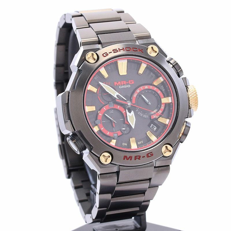 【中古】CASIO G-SHOCK MR-G MRG-B2000 SERIES AKAZONAE カシオ Gショック MR-G MRG-B2000シリーズ 赤備え MRG-B2000B-1A4JR
