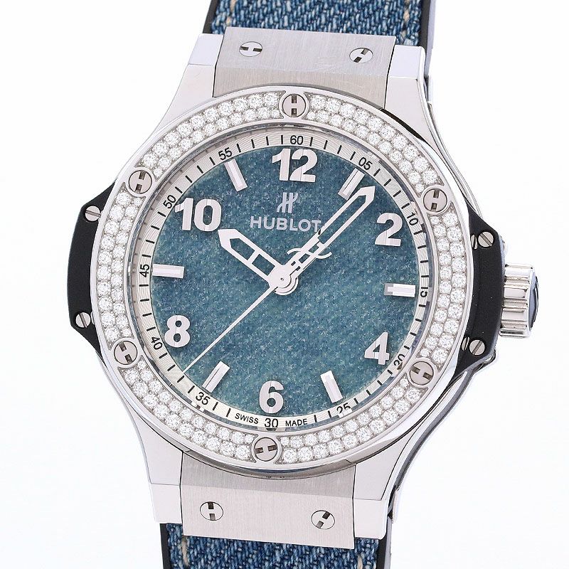 【中古】HUBLOT BIG BANG JEANS DIAMONDS JAPAN LIMITED ウブロ ビッグ・バン ジーンズ ダイヤモンド 日本限定 361.SX.2710.NR.1104.JEANS