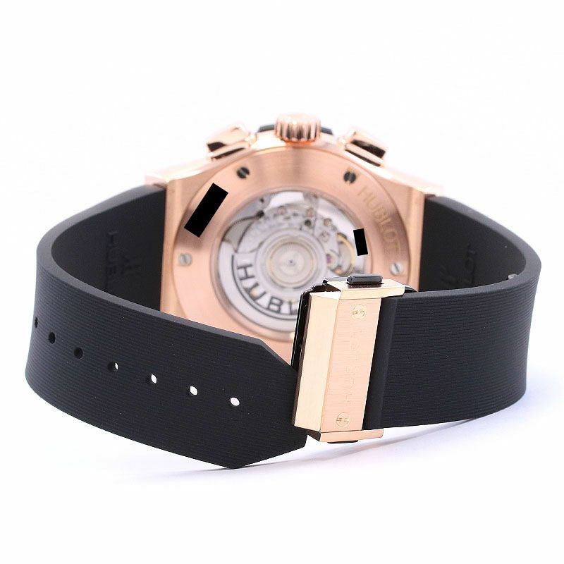 【中古】HUBLOT CLASSIC FUSION AEROCHRONOGRAPH KING GOLD DIAMONDS ウブロ クラシックフュージョン アエロクロノグラフ キングゴールドダイヤモンド 525.OX.0180.LR.1104