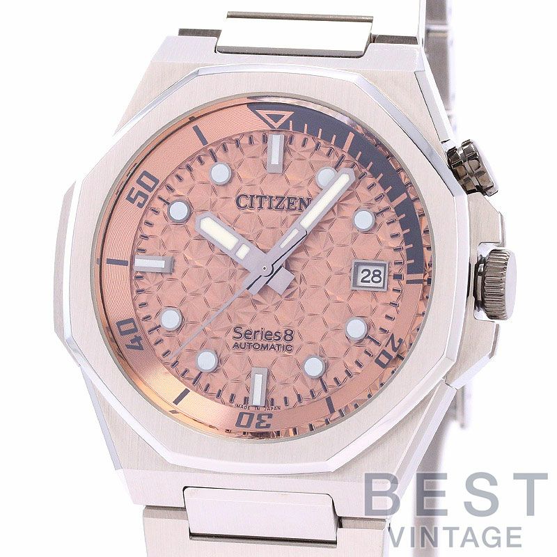 【中古】CITIZEN SERIES 8 890 MECHANICAL LIMITED シチズン シリーズエイト 890メカニカル 1700本限定 NB6066-51W(9051-009KM03)