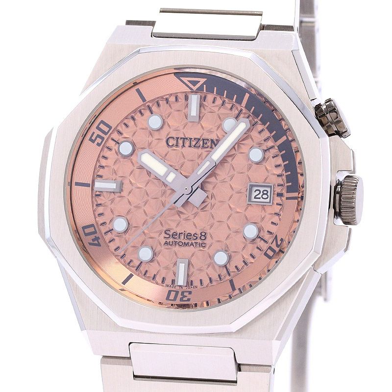 【中古】CITIZEN SERIES 8 890 MECHANICAL LIMITED シチズン シリーズエイト 890メカニカル 1700本限定 NB6066-51W(9051-009KM03)